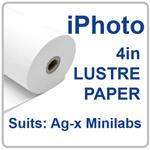 IPS 10.2cm(4in)x186m LUSTRE 4 ROLLS
