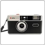 Agfa New Reusable 35mm FLASH Camera BLACK(10)