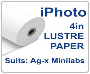 IPS 10.2cm(4in)x186m LUSTRE 4 ROLLS