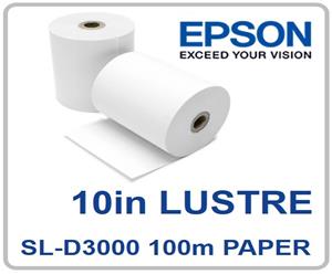 Epson 10in x100M Lustre (2 rolls).250gsm.NEW