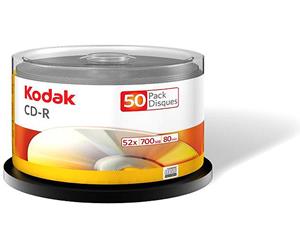 (1) Kodak CD-R  (50PK spindle)